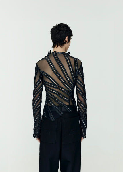Hook & Eye Twirl Top - Onrushw23fh – onrushw23fh