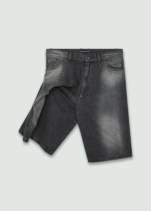 Suspended Shorts Greywash