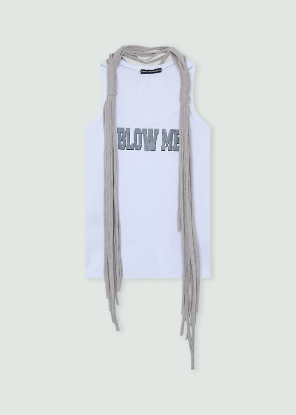 "Blow me" tank top