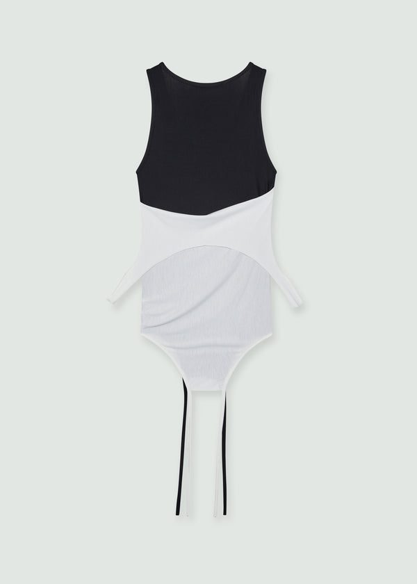 Layered light tank top
