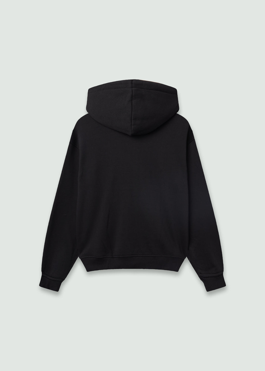 Bunny Zip Up Hoodie Black