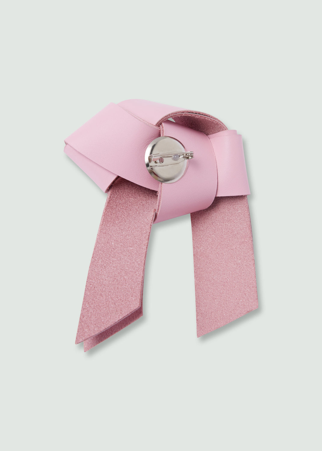 Crumple Brooch Pink