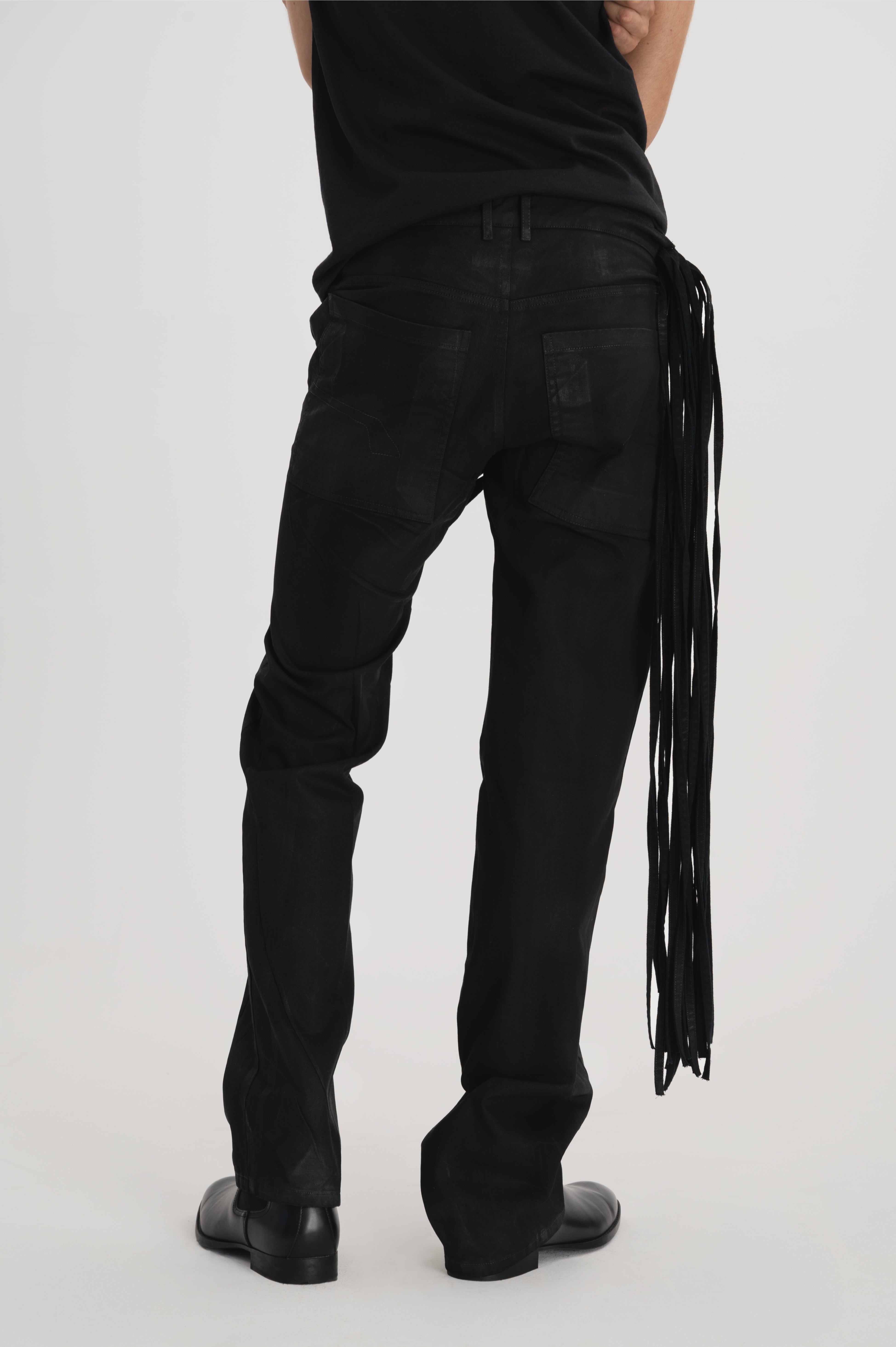 150 Jeans - Black Waxed