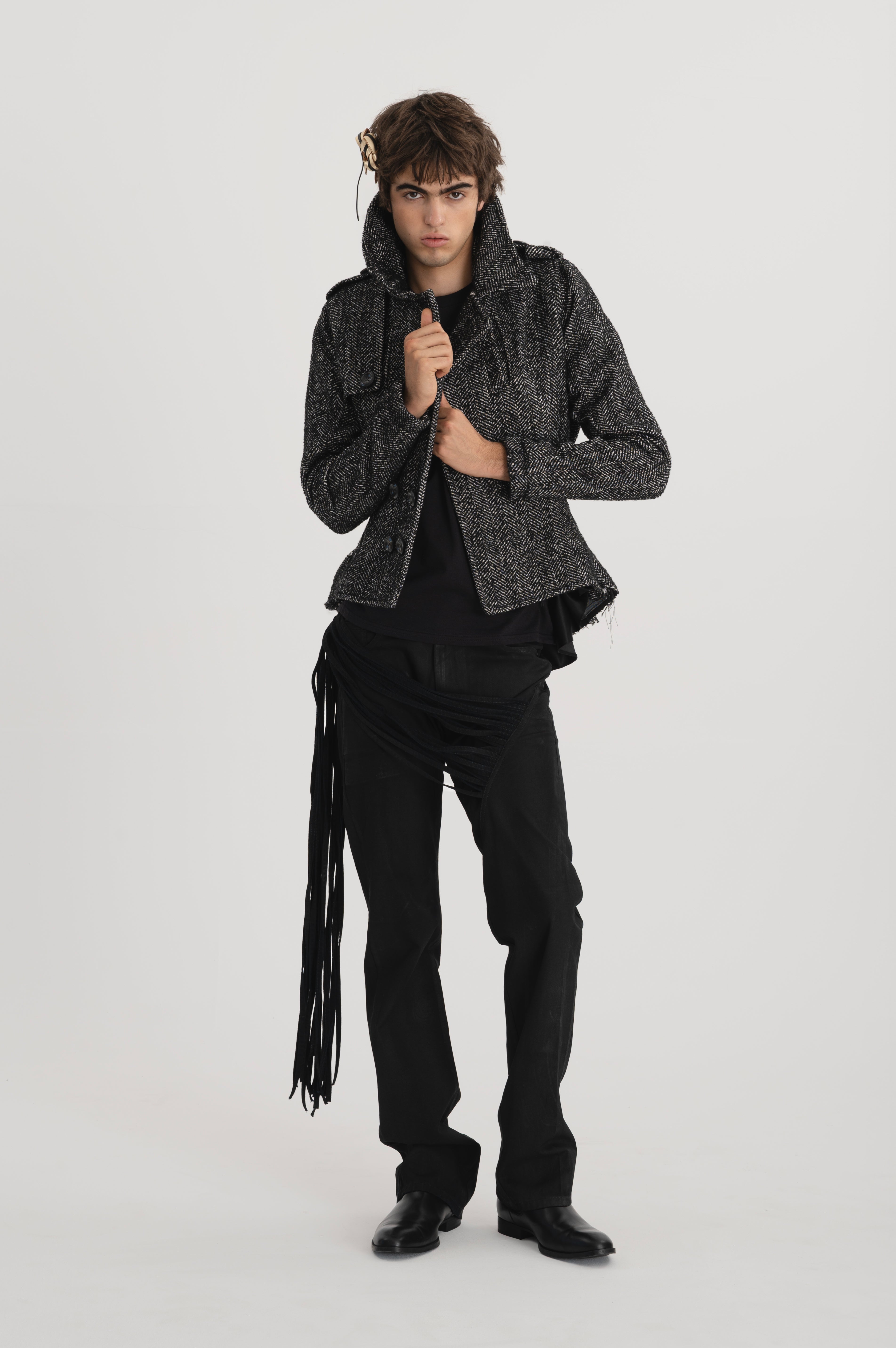 150 Jeans - Black Waxed